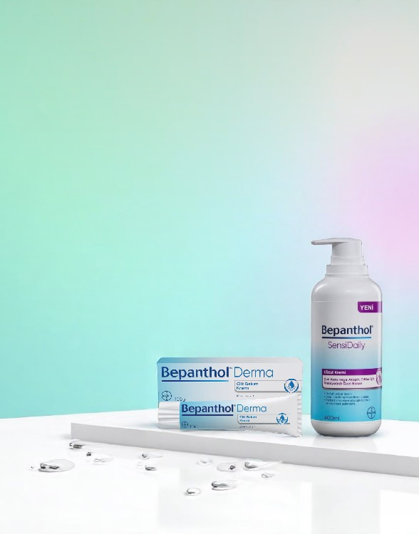 Bepanthol ile<br>Güçlü ve Sağlıklı<br>Bir Cilt Bariyeri