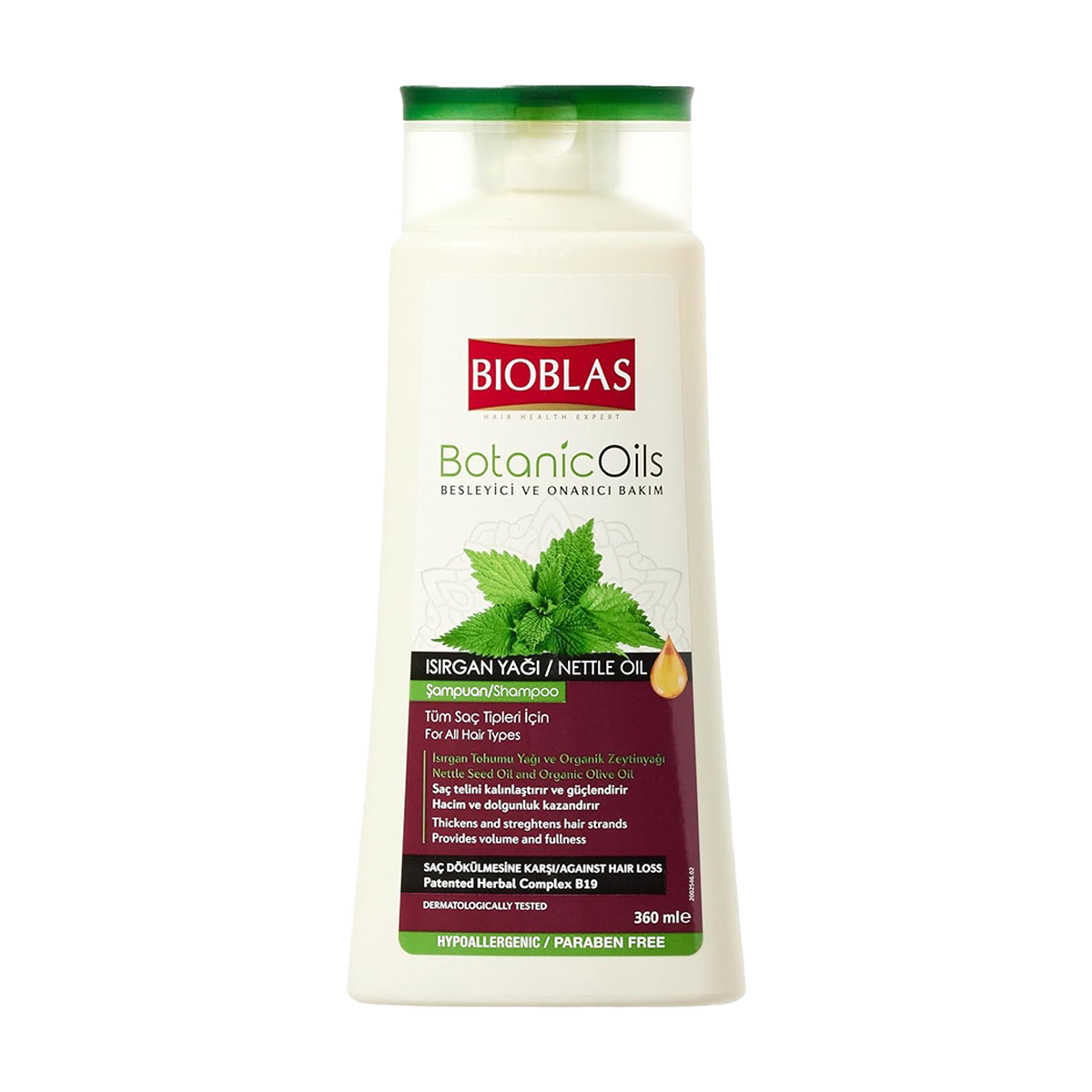 Bioblas Botanic Oils Isırgan Otu Şampuan