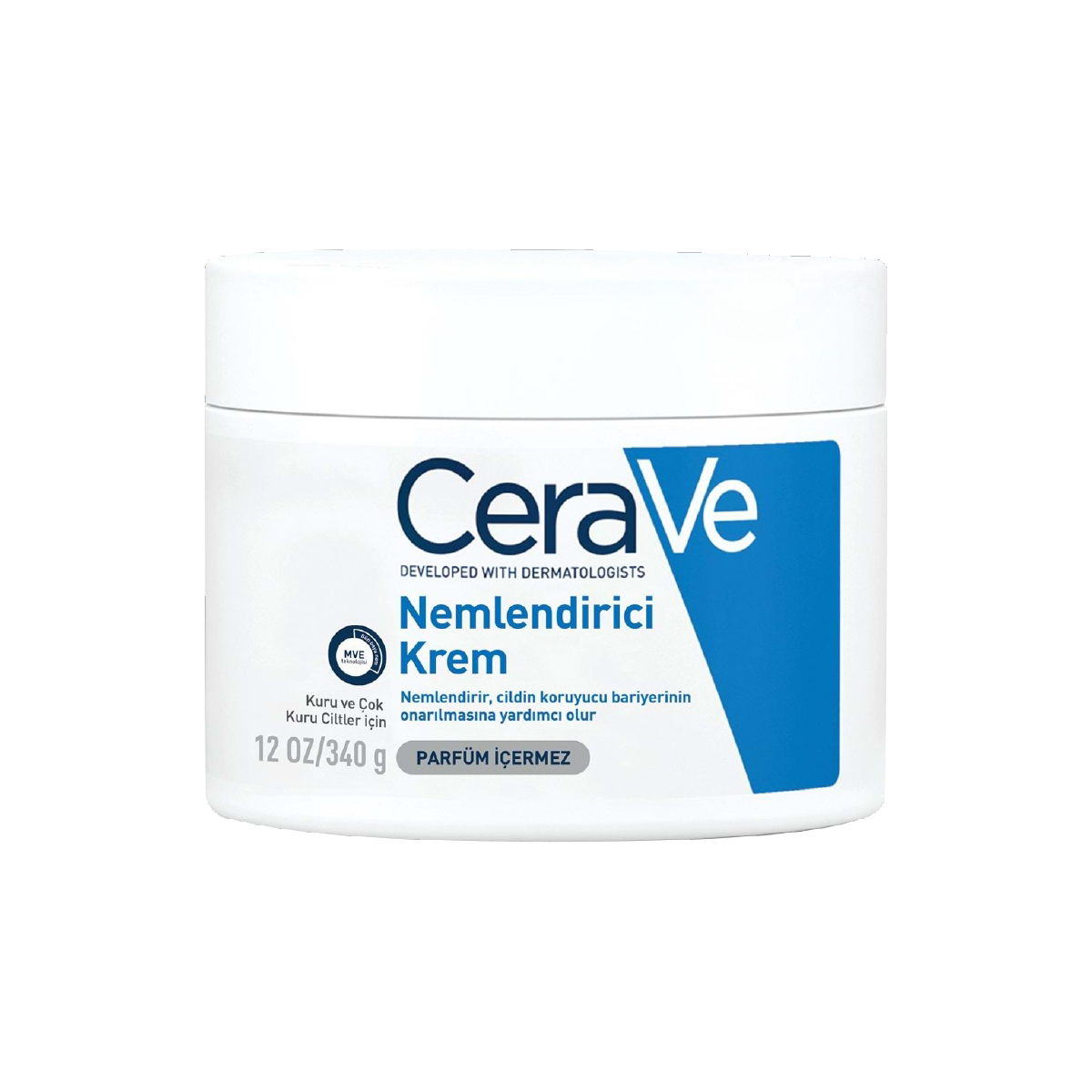 Cerave Kuru Ve Çok Kuruya Dönük Ciltler İçin Nemlendirici Krem