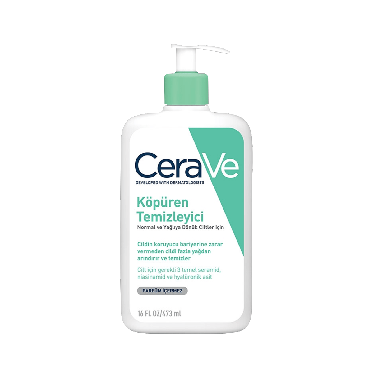 Cerave Normal Ve Kuruya Dönük Ciltler İçin Nemlendirici Temizleyici