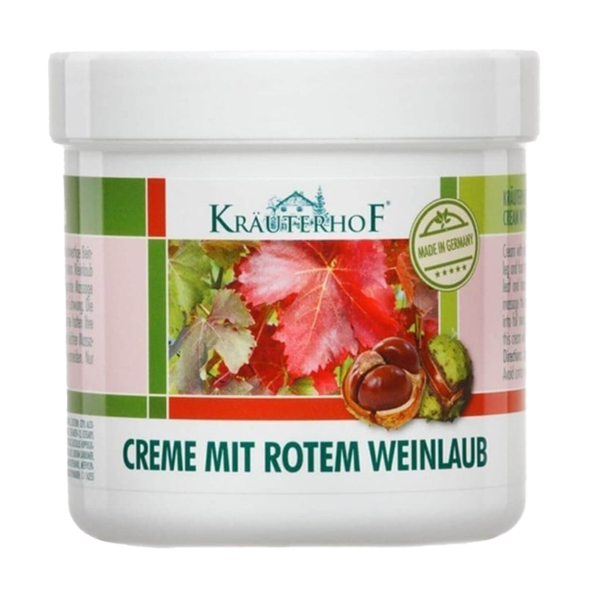 Krauterhof Creme Mit Rotem Weinlaub