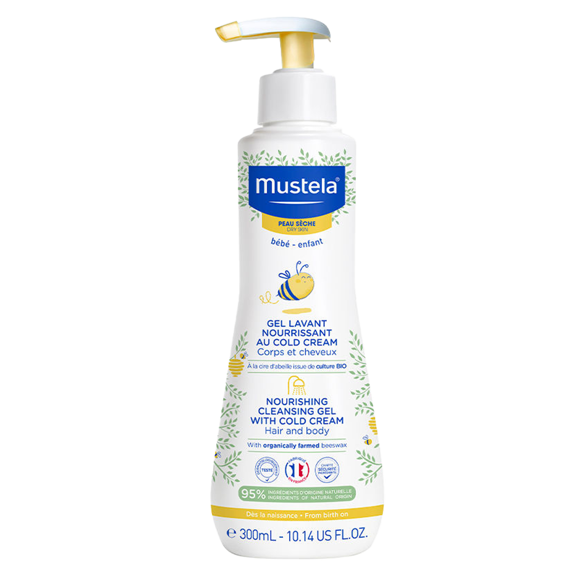 Mustela Gel Lavant Nourrissnt Au Cold Cream