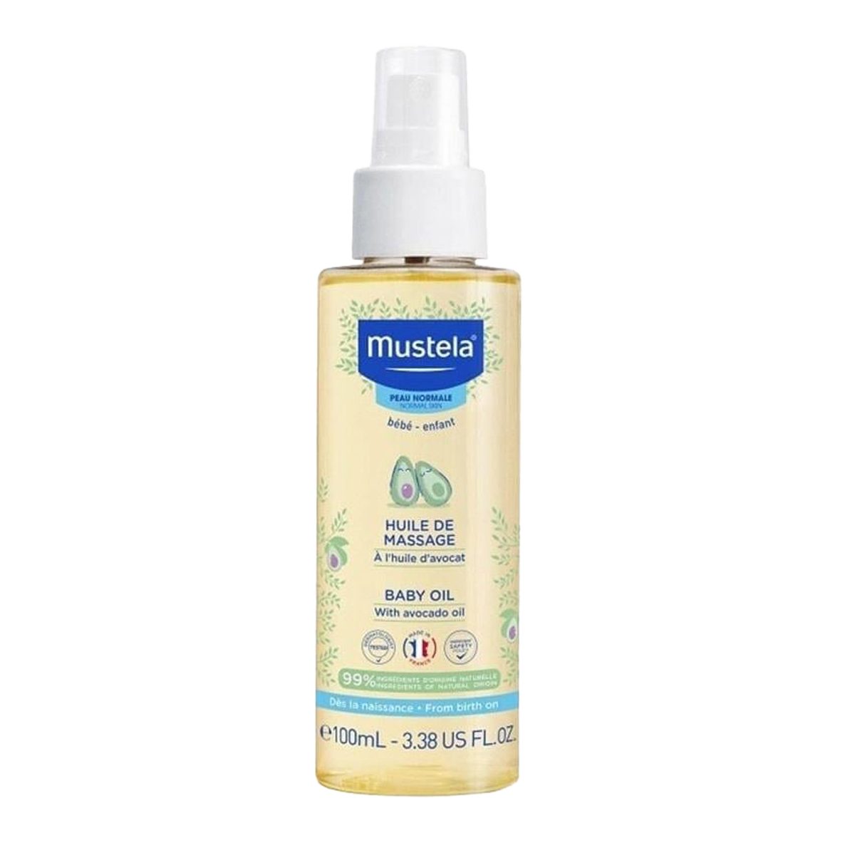 Mustela Huile De Massage
