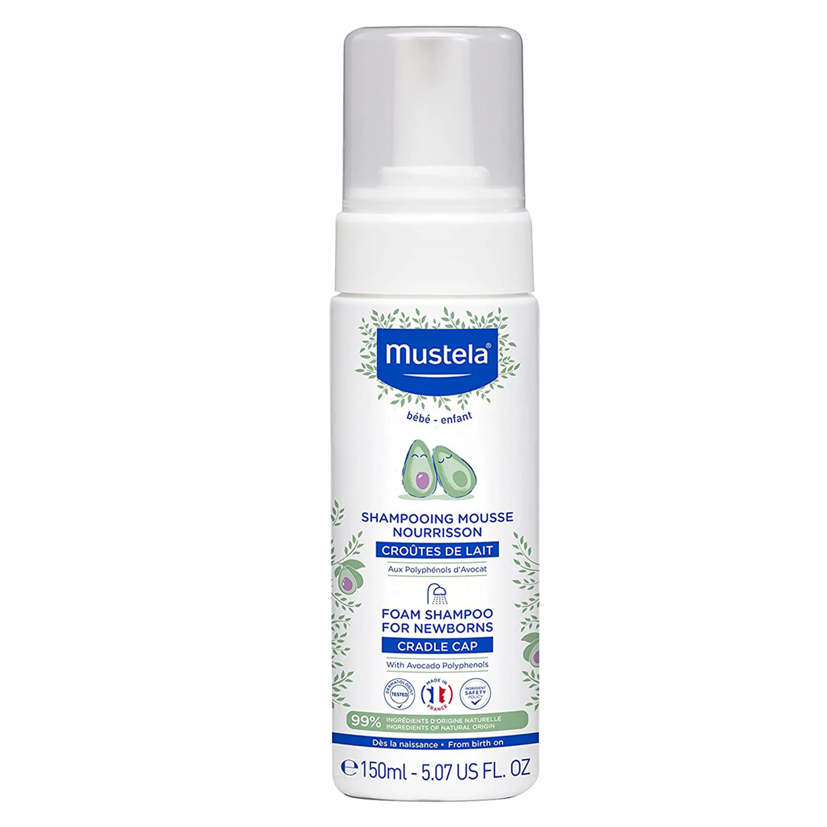 Mustela Shampooin Mousse Nourrisson