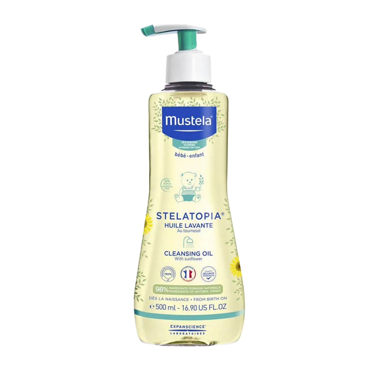 Mustela Stelatopia Huile Lavente