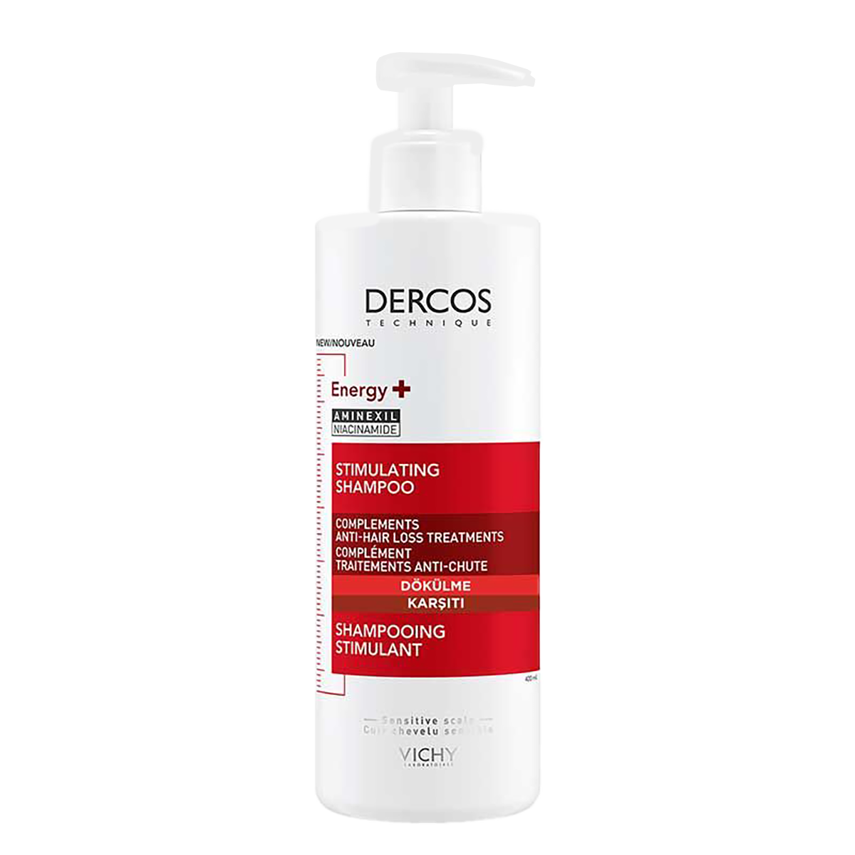 Vichy Dercos Energy Dökülme Karşıtı Şampuan 