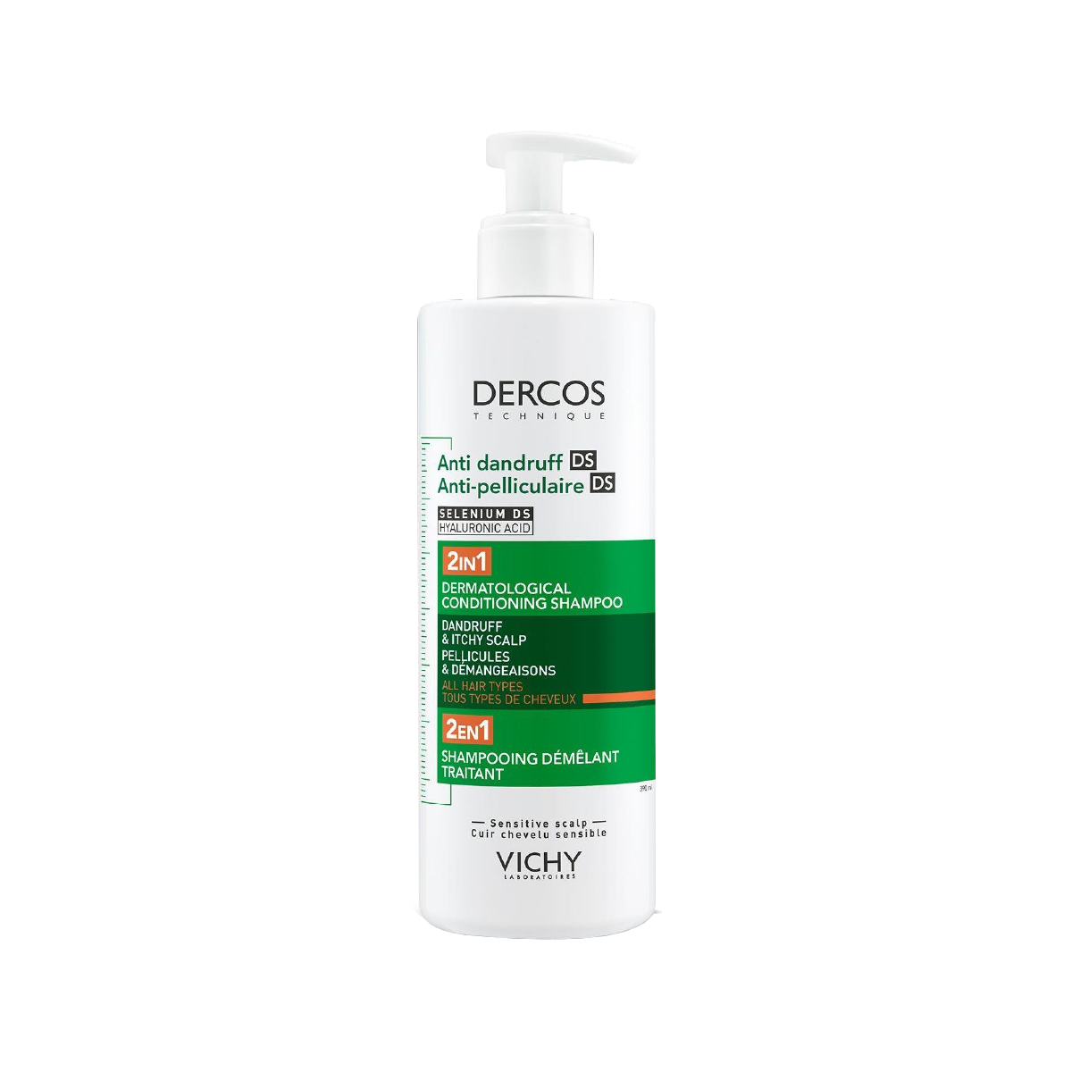 Vichy Dercos Kepek Ve Kaşıntılı Saç Derisi  Saç Tipleri İçin Şampuan 2in1 
